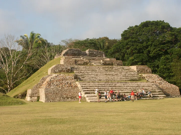Explore the ancient Altun Ha Mayan ruins, a captivating archaeological site in Belize.